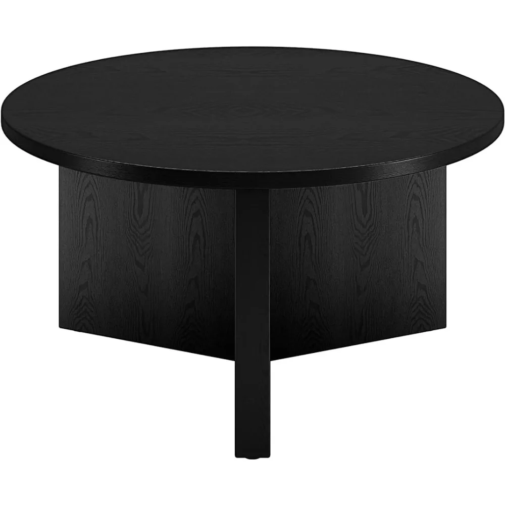 Anders Coffee Table Living Room Center Table Salon Black 32“Wide Restaurant Tables Basses Home Coffee Corner Dinning Tables Sets