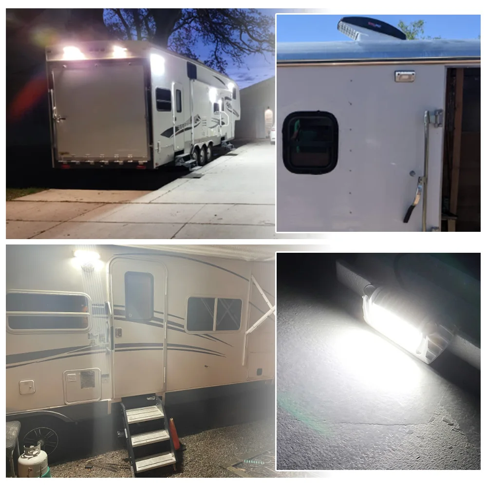 LED RV beleuchtung Lampe Außen Camper Veranda Markise Licht Hilfs Beleuchtung Für RVs Anhänger Camper Vans Fahrzeug Lkw
