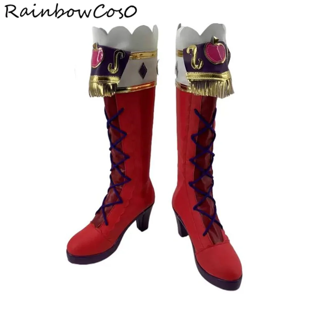 Hikami Sumire Aikatsu Cosplay Shoes Boots Game Anime Party Halloween Chritmas RainbowCos0 W3935