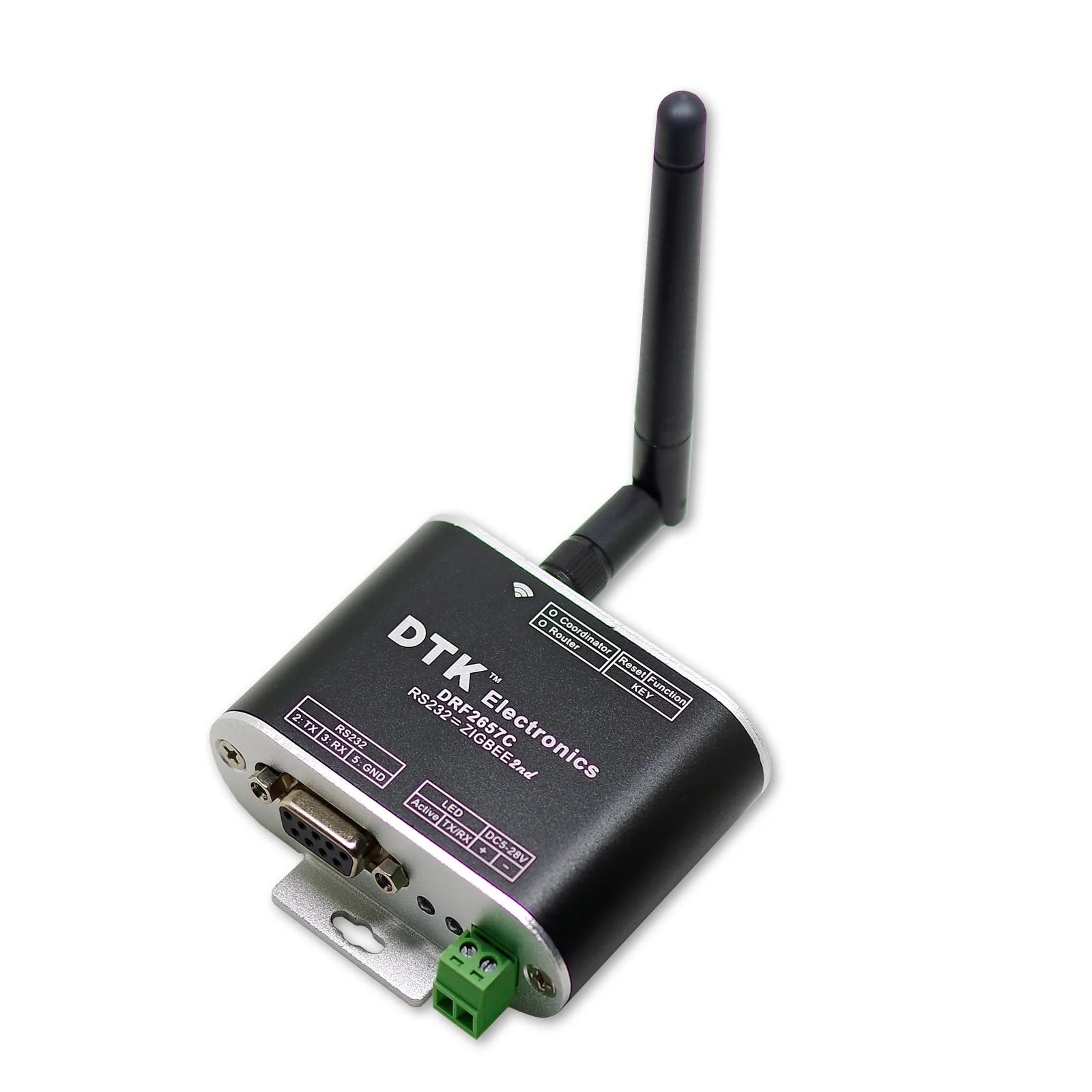 

RS232 to ZigBee Wireless Module (1.6km Transmission | CC2630 Chip | Super CC2530) DRF2657C