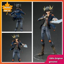 HJ AMAKUNI Original:Yu-Gi-Oh! 5DS Fudo Yusei 25cm PVC Action Figure Anime Figure Model Toys Figure Collection Doll Gift