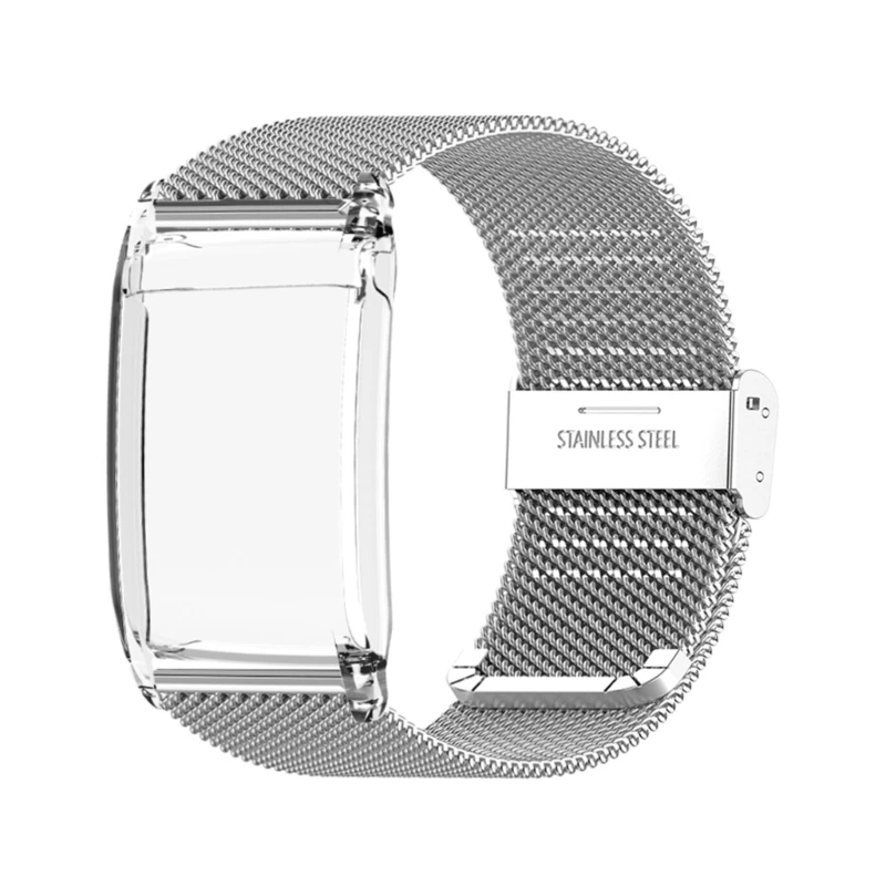 Quick Defach Braselets Bess Brap для Whoop Metallic Mesh Watchband .066A