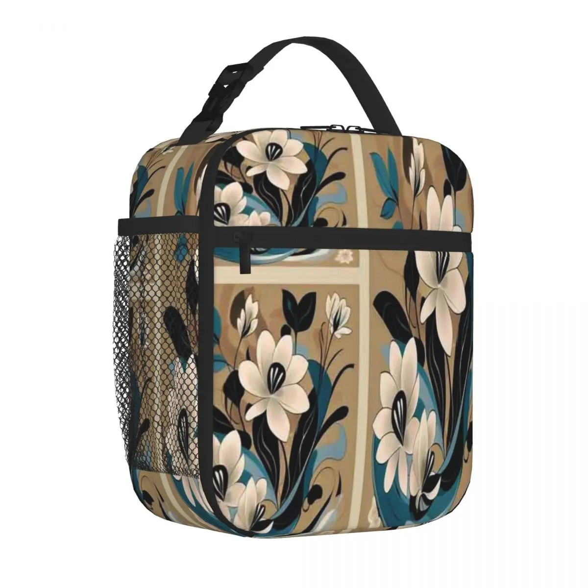 Bestselling Unatum Marble Print Commuter Lunch Bag Weekend Getaway Small Lunch Bag