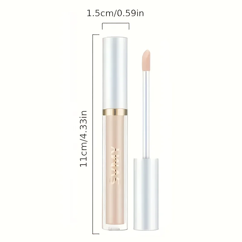 4 sets of eye concealer, multi-functional eye and face concealer, matte liquid eye concealer effect, lasting waterproof and not