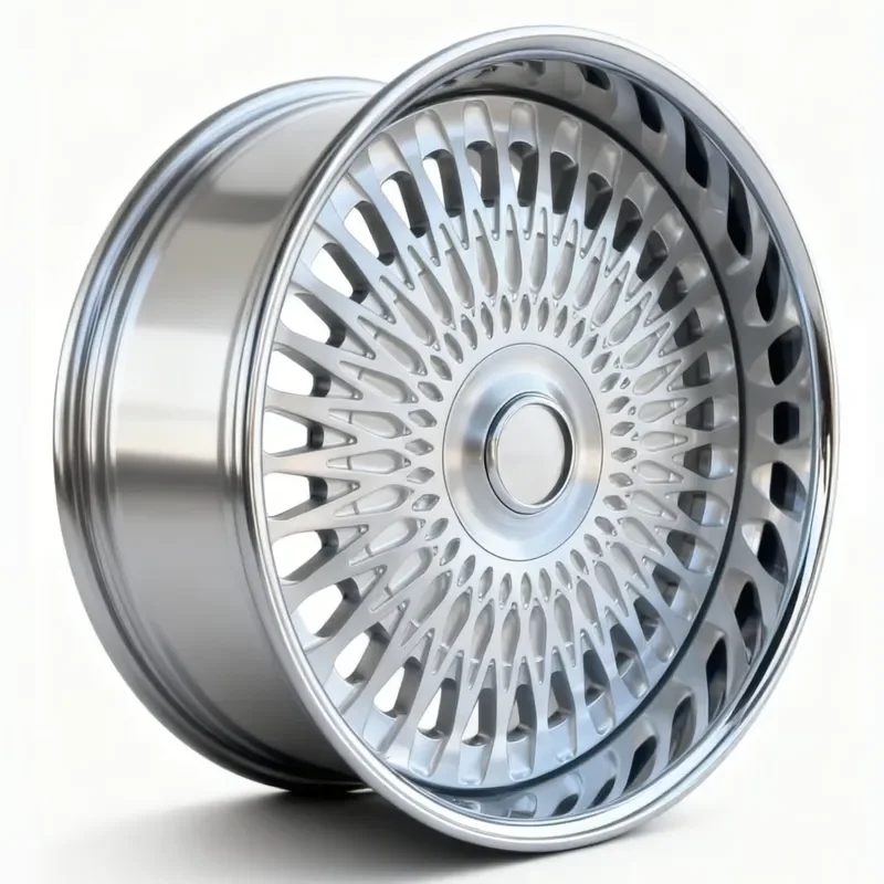 Bku 2 Piece Forged Wheels for Escalade V Chevy Tahoe Hummer Ev 24 Inch 10-13J Rims Deep Dish Alloy Wheels