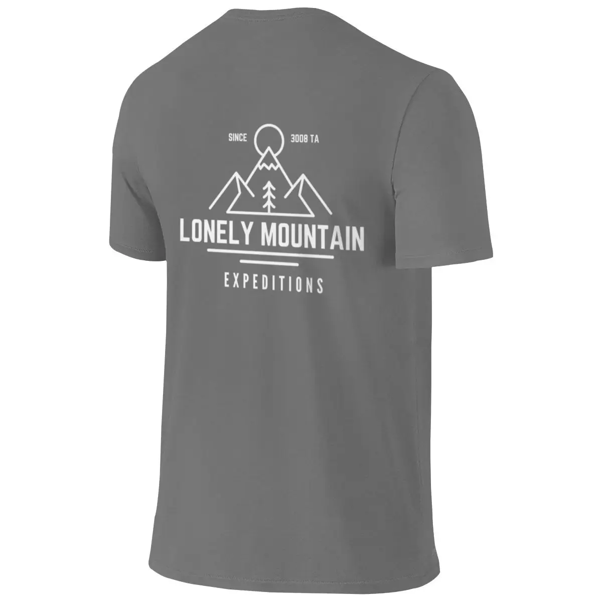 Lonely Mountain Expeditions - Fantasy - Funny Abrasion-Resistant Reversible T-shirt Artistic Girl High Cost-Performance T-shirt