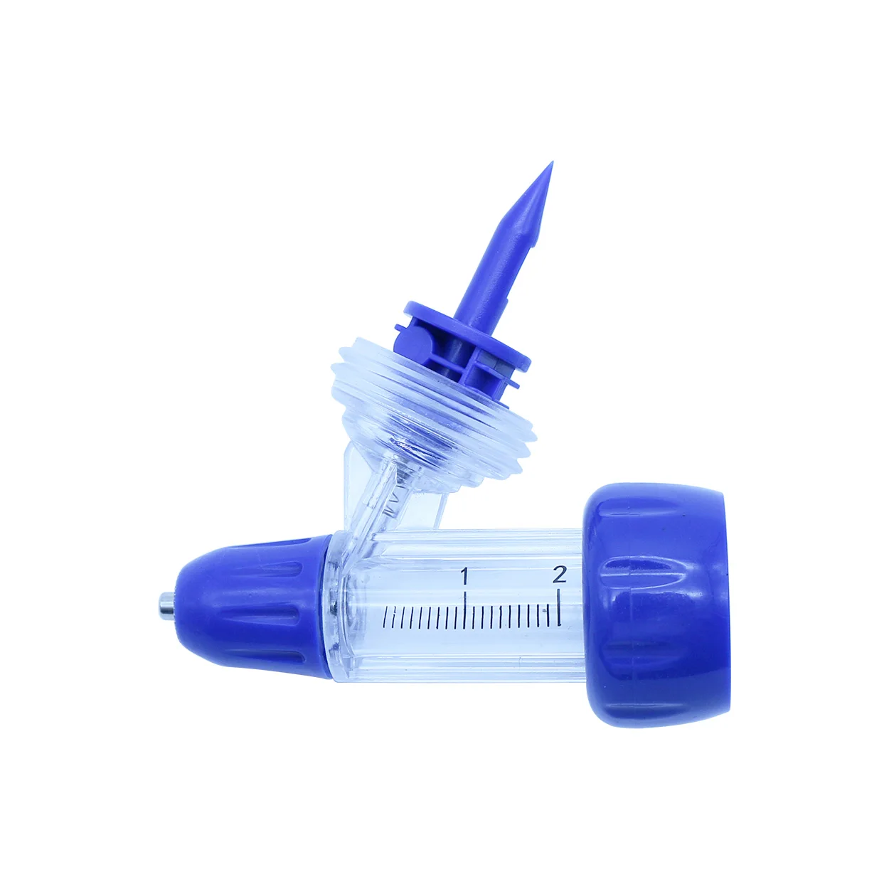 1Pcs 2/5ml Veterinary Adjustable Continuous Syringe Accessories Syringe Vaccine Injector Dose Tubes Medicine Feeder Accessories