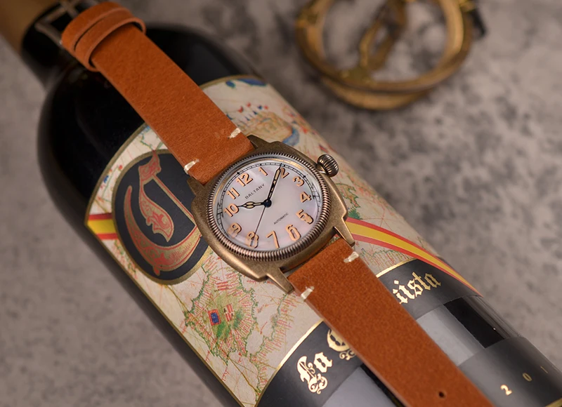 Baltany 1926 Oyster Retro-Uhr S4015 36 mm Saphirglas 100 m wasserdicht Herren-Automatik-Armbanduhr – Detail 1