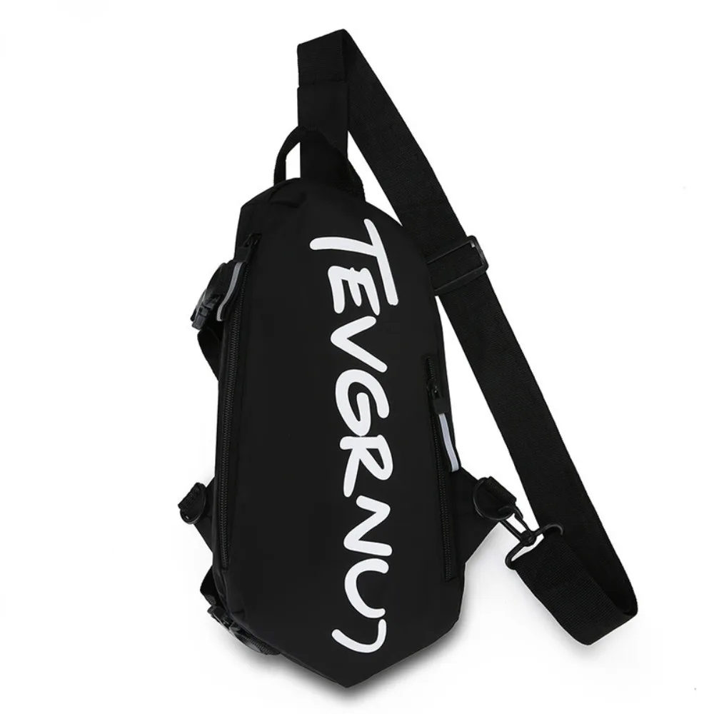 

Нагрудная сумка, рюкзак через плечо, мужская водонепроницаемая сумка из ткани Оксфорд, женская модная повседневная сумка-мессенджер, маленькая сумка унисекс
