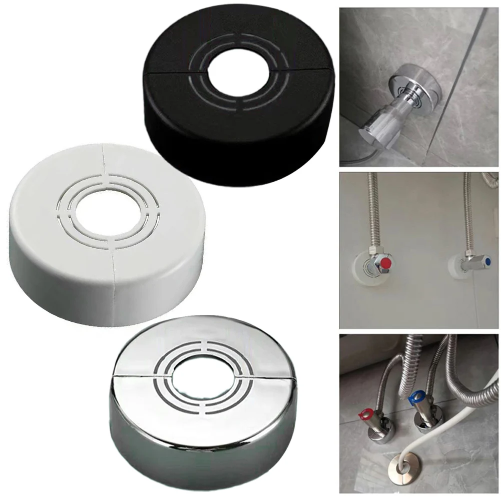 Faucet Decorative Cover Flange Faucet Accessories Faucet Pipe Wall Covers Faucet Decor Bathroom Kitchen Accessories