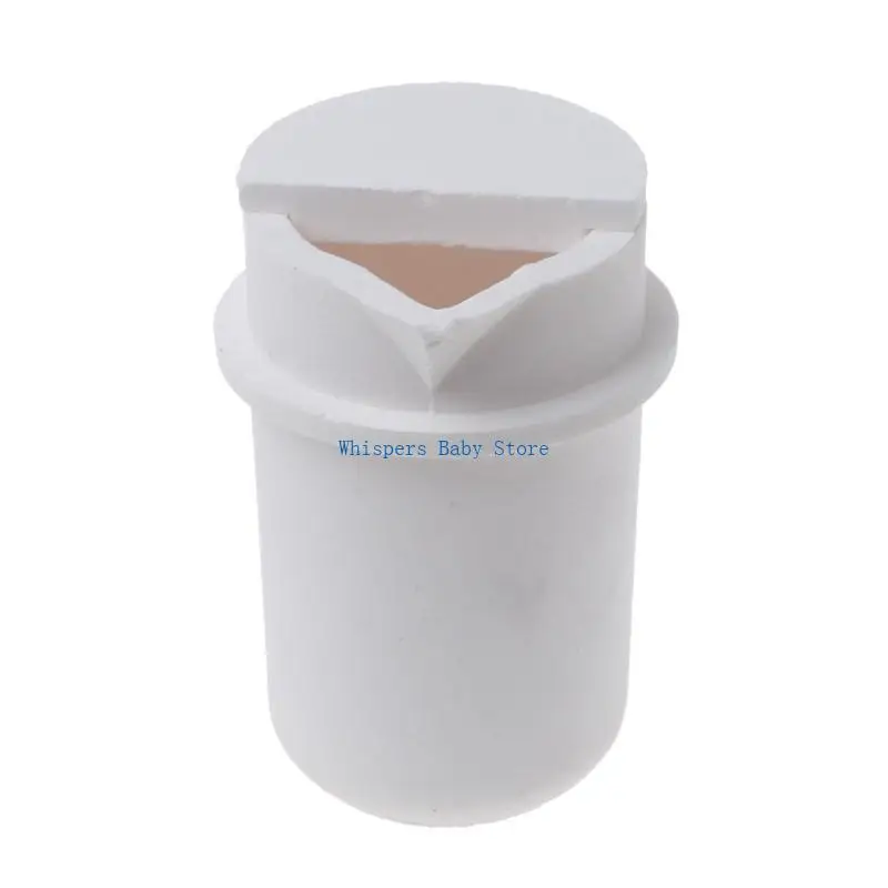 

U90E 1000g Refining Crucible Cup with Lid High Temperature Resistance Cups