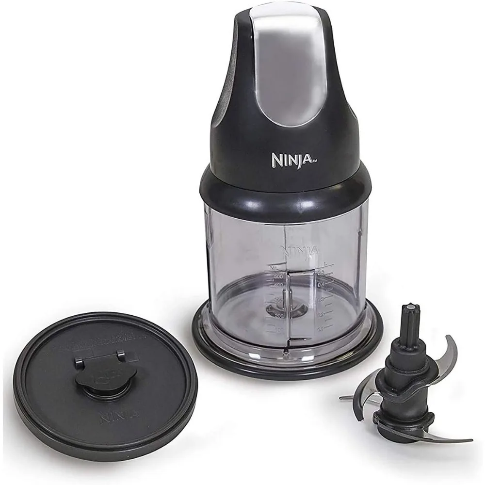 Food Chopper Express Chop with 200-Watt, 16-Ounce Bowl for Mincing, Chopping, Grinding