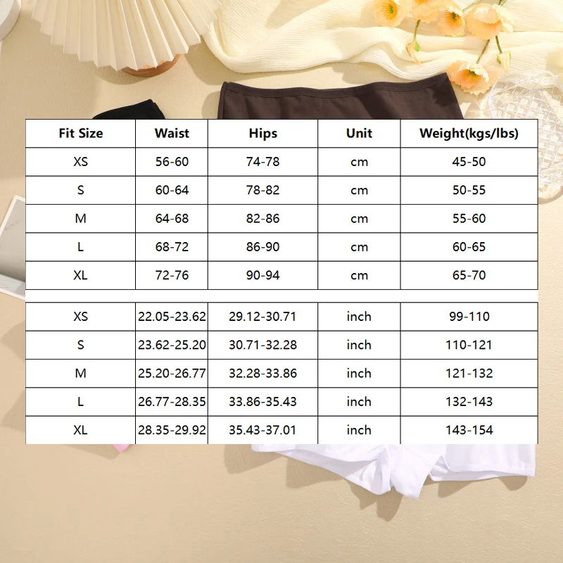 Celana Dalam Wanita 5 Buah/Set Celana Pendek Boxer Pinggang Tinggi Tanpa Jahitan Katun Celana Dalam Warna Solid Wanita Celana Dalam Intim Lingerie Nyaman XS-XL