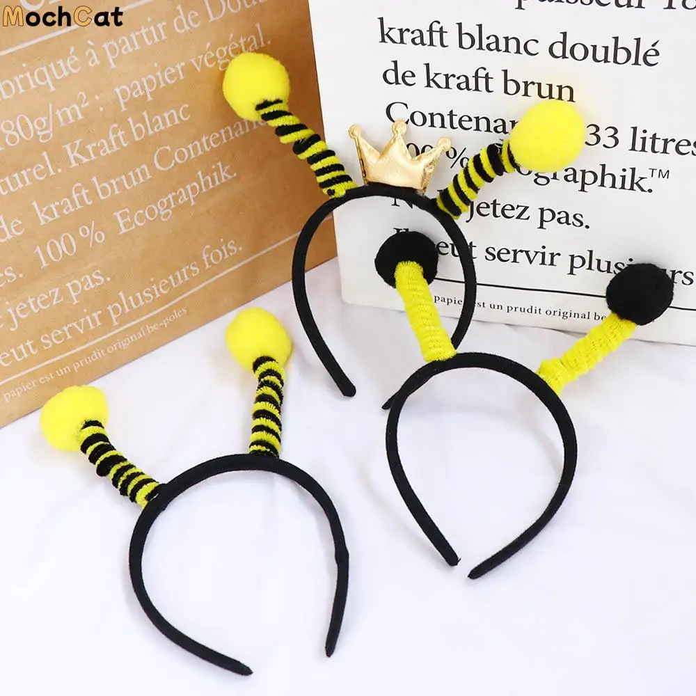 

Performance Decoration Props Ant Cosplay Korean Style Headwear Children Hair Accessories Bee Tentacle Headband Animal Hair Hoop