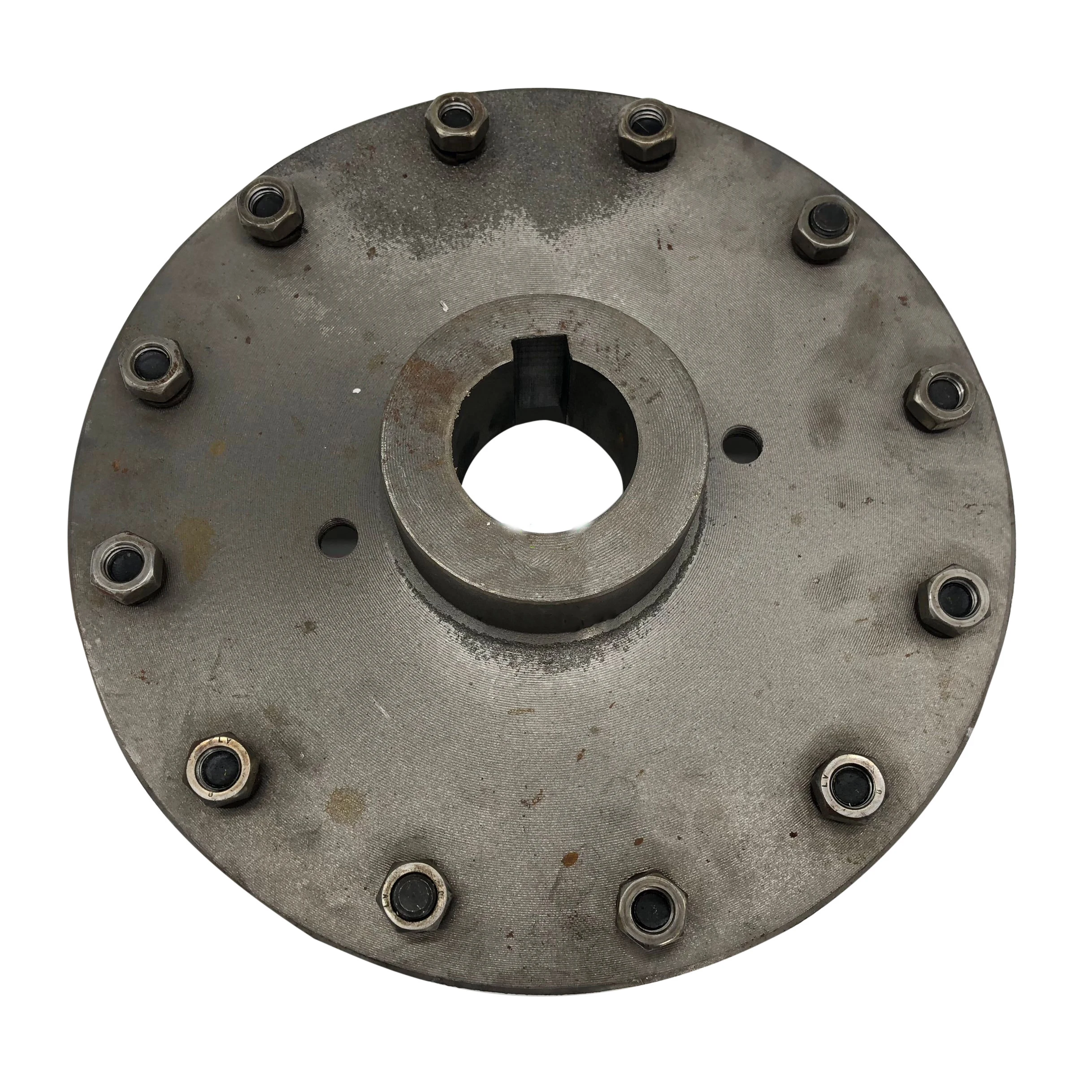 Diesel generator flywheel drive connection disc coupling