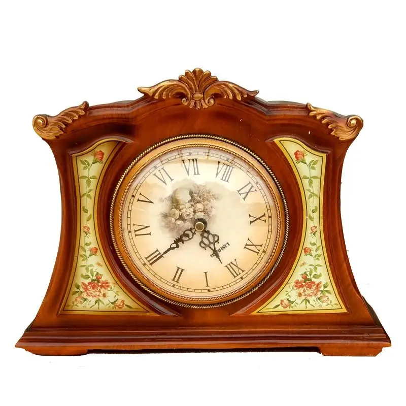 

Настольные часы для спальни, гостиной, домашние настольные часы-украшение, бесшумные прикроватные часы