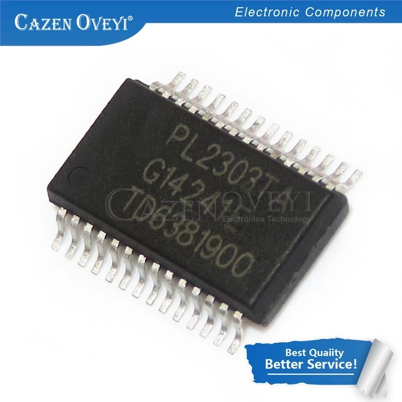 

Chipset 2pcs/lot PL-2303TA PL2303TA PL2303 SSOP-28 In Stock