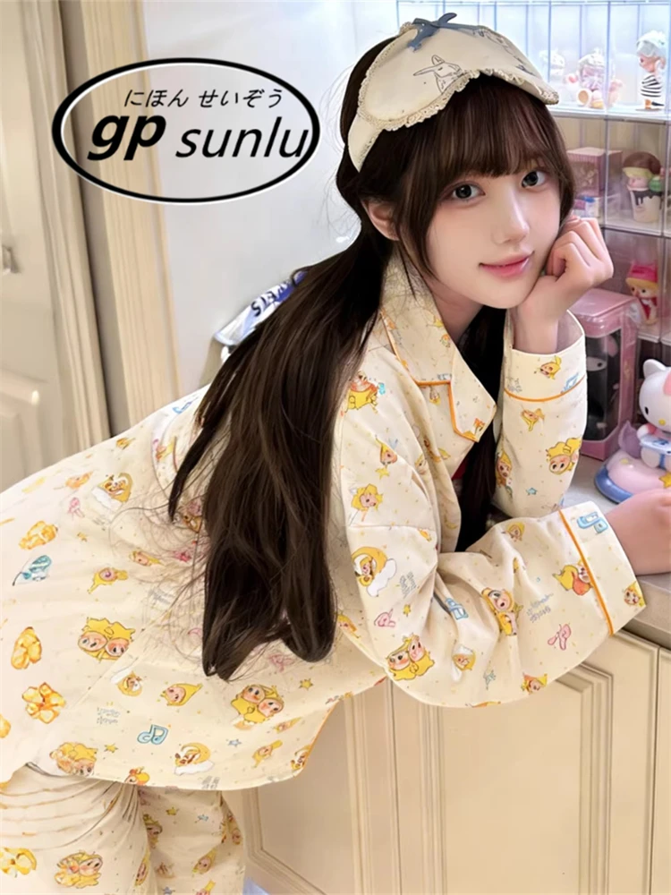 conjunto-de-ropa-de-casa-gp-de-manga-larga-para-mujer-ropa-delgada-de-verano-estilo-coreano-bonito-estampado-de-dibujos-animados-traje-de-casa-informal-de-algodon