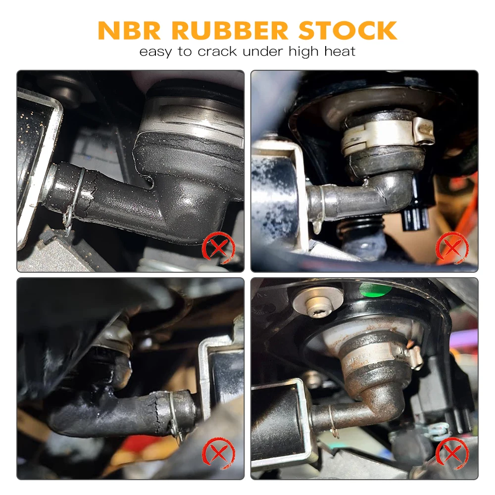 NICECNC TE300 2023 TE300i 2020-2022 For Husqvarna Angle Piece Oil Tank Fluororubber TE250 TE150 2023 TX300i TE150i TE250i 20-22