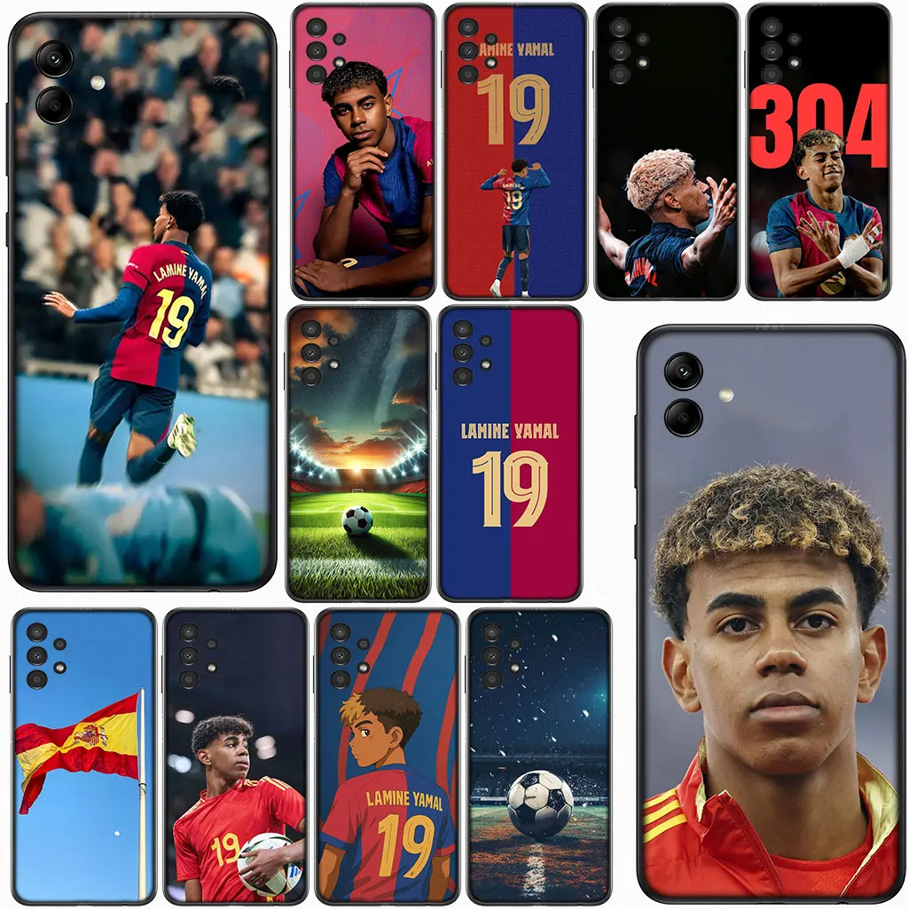 Чехол Football Star No 19 Spain Footballer No 19 для Xiaomi Poco X7 X6 X5 M7 M6 F5 F6 F7 Ultra Pro C75 C65 C71 4G 5G Чехол для телефона