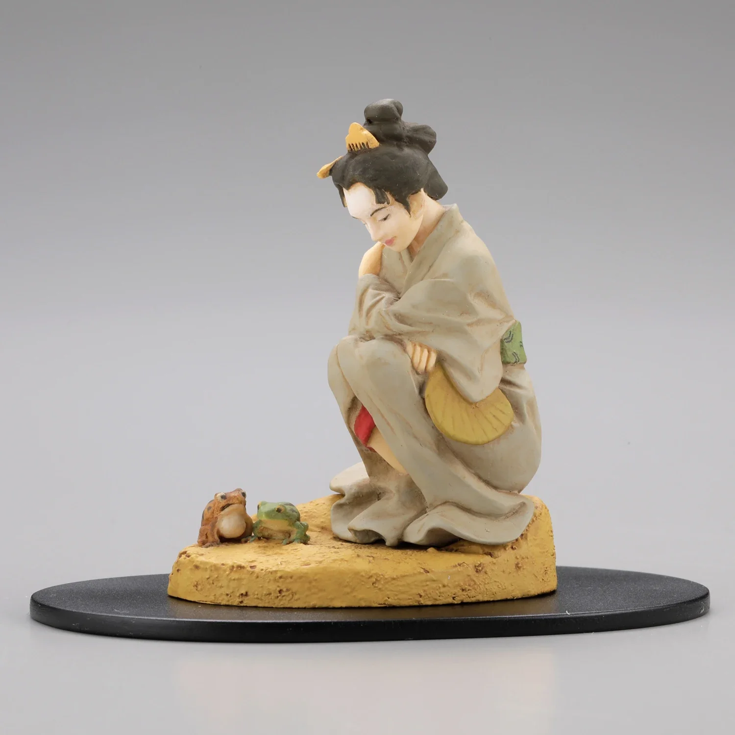 Modèle d'échelle d'oeuf torsadé, NamRob Mimicry, figurine japonaise, raton laveur d'action, art féminin, collection de bureau