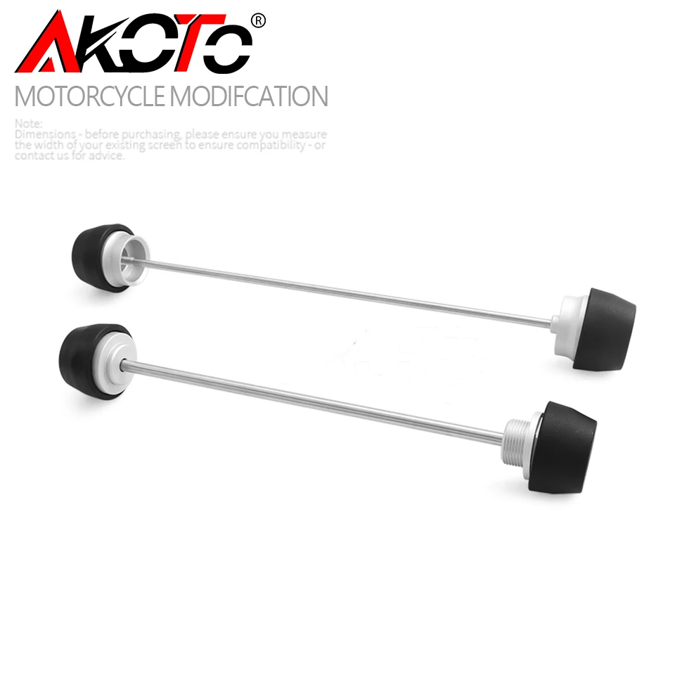 Motorcycle Front Rear Wheel Axle Fork Crash Protector Pad Slider Stand For Husqvarna Vitpilen 401 Svartpilen 401 2024 2025 Parts