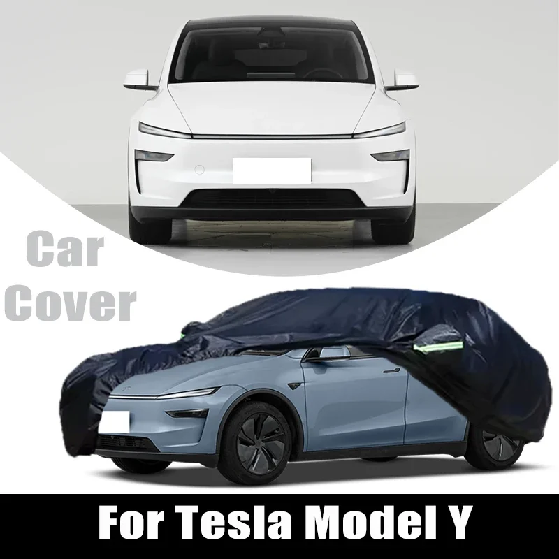 

Защитный чехол для Tesla Model Y: всесезонный, водонепроницаемый, пылезащитный, от снега и солнца