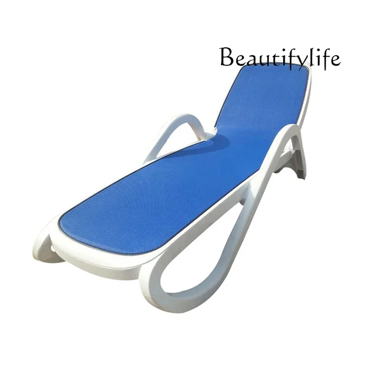 

Outdoor Courtyard Lounging Outdoor Hotel Beach Outdoor Leisure Beach Chairs Pool Plastic Loungers