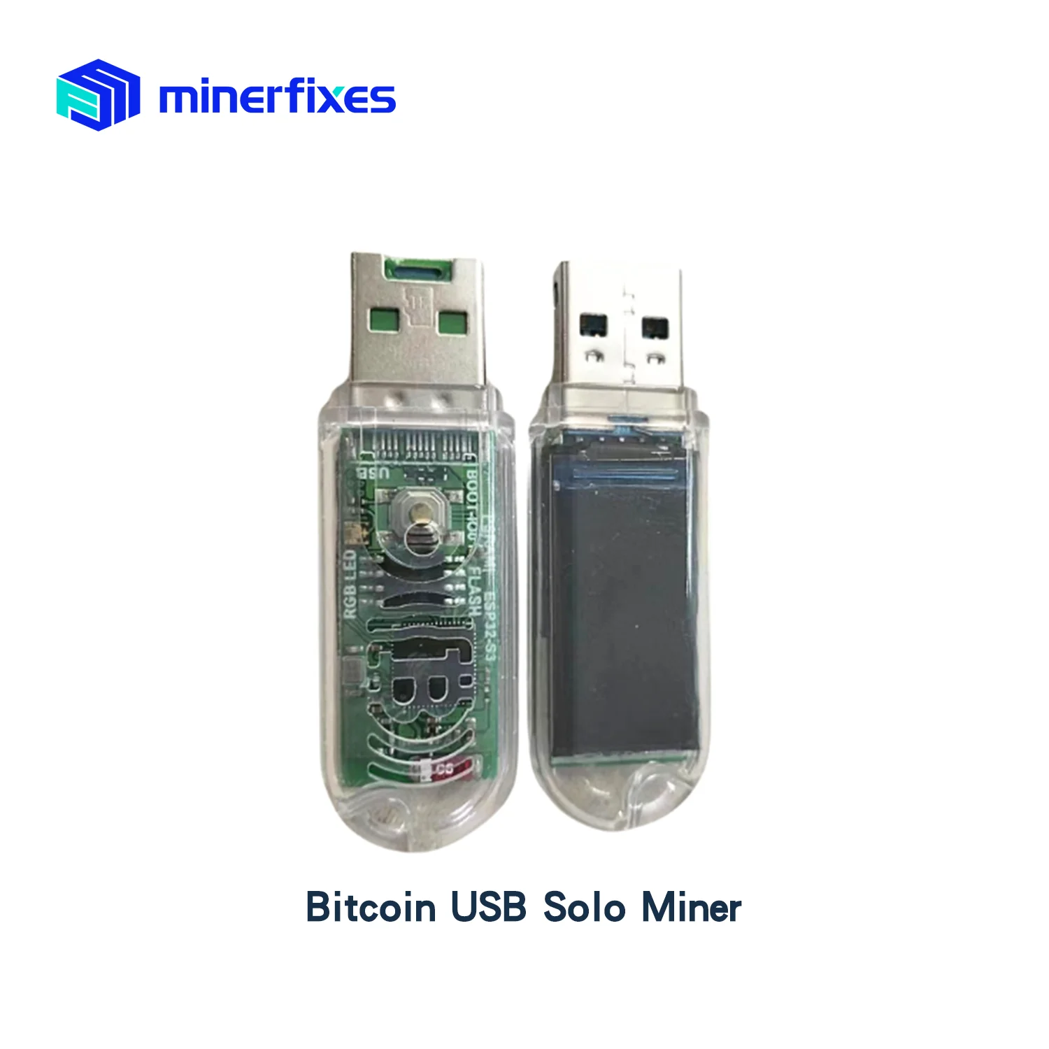 Imagem -06 - Bitcoin Miner Btc Solo Máquina Crypto Mining v3 Usb Brand Novidades em Estoque