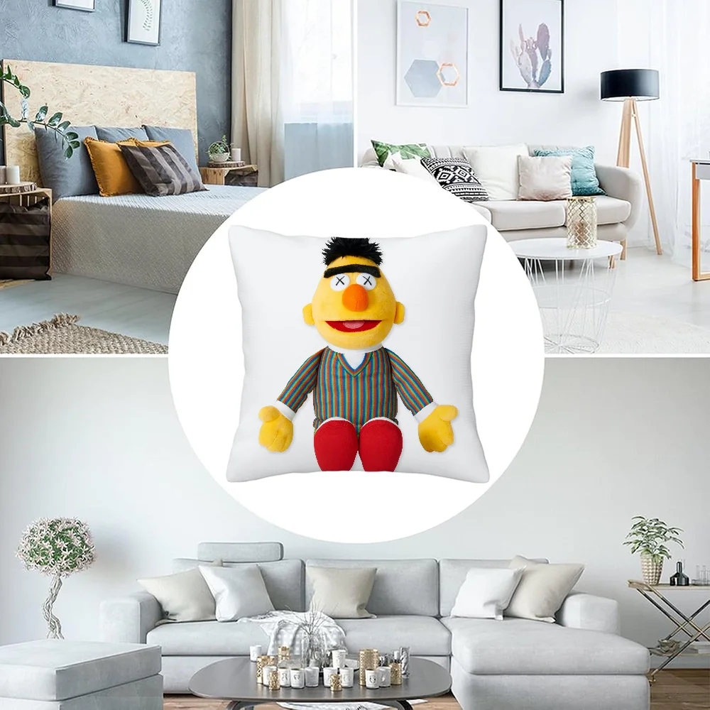 Cushion Cover KAWS X Sesame Street Luxury Living Room Decoration Cushions for Decorative Sofa Home and Decoration Pilow Covers