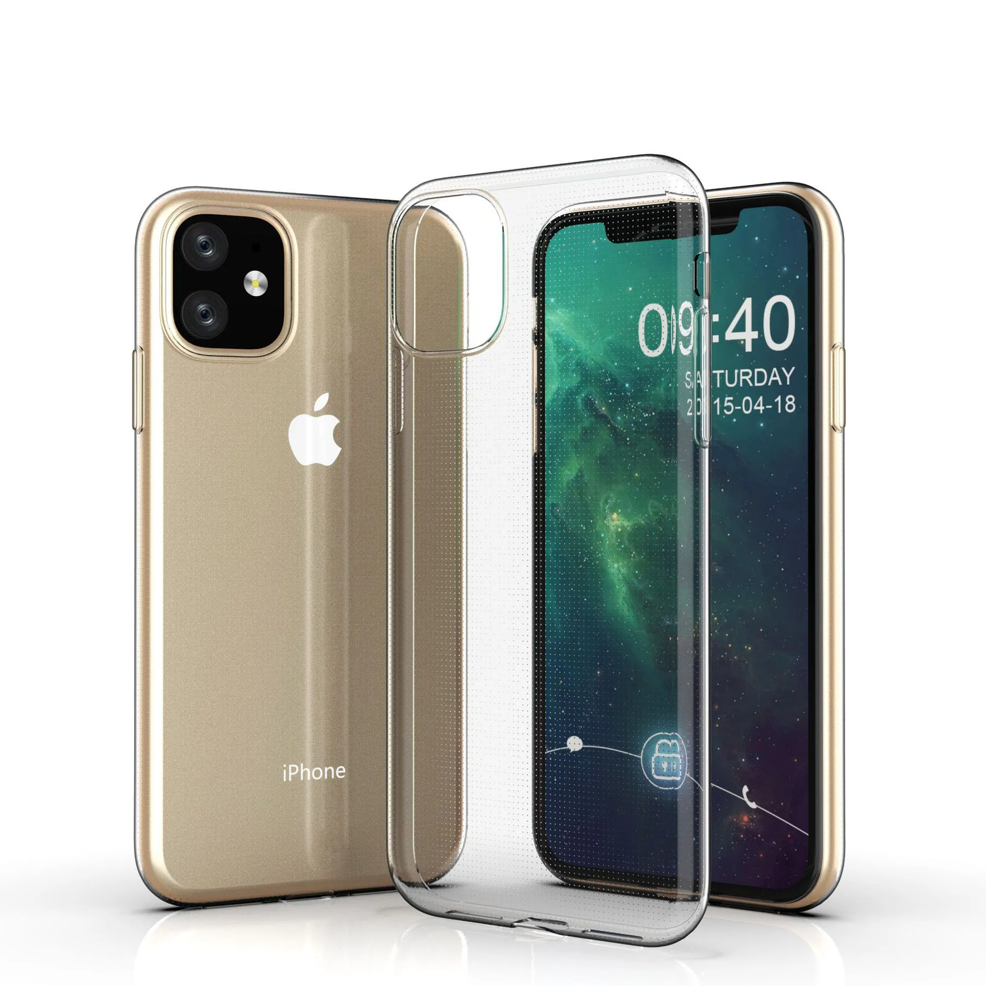 Ultra Thin Clear Phone Case For iPhone 12 Pro Max Cover For iPhone 11 12 13  14 Pro XS Max X 8 7 6 6s Plus 5 SE 11 XR Cases image 4