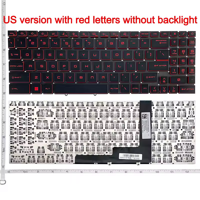 MSI 키보드 정면 이미지