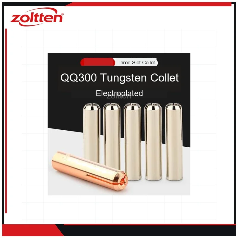 5PCS QQ300A Copper Tungsten Electrode Holders and Clamps for TIG Welding Torches