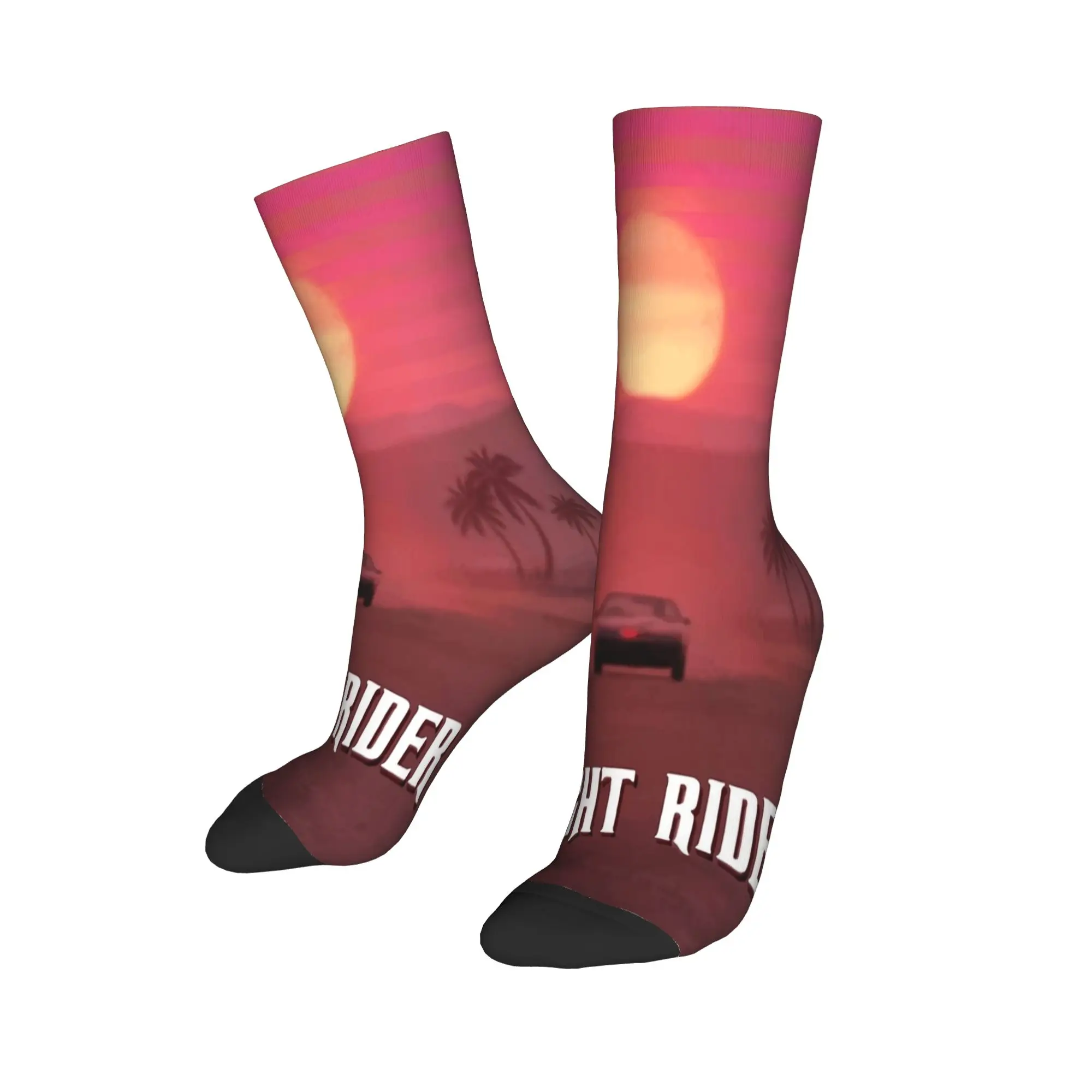 Fashion Men's Socks Crazy Knight Rider Kitt Control Dashboard Sock Polyester  Sport Women's Socks Spring Summer Autumn Winter