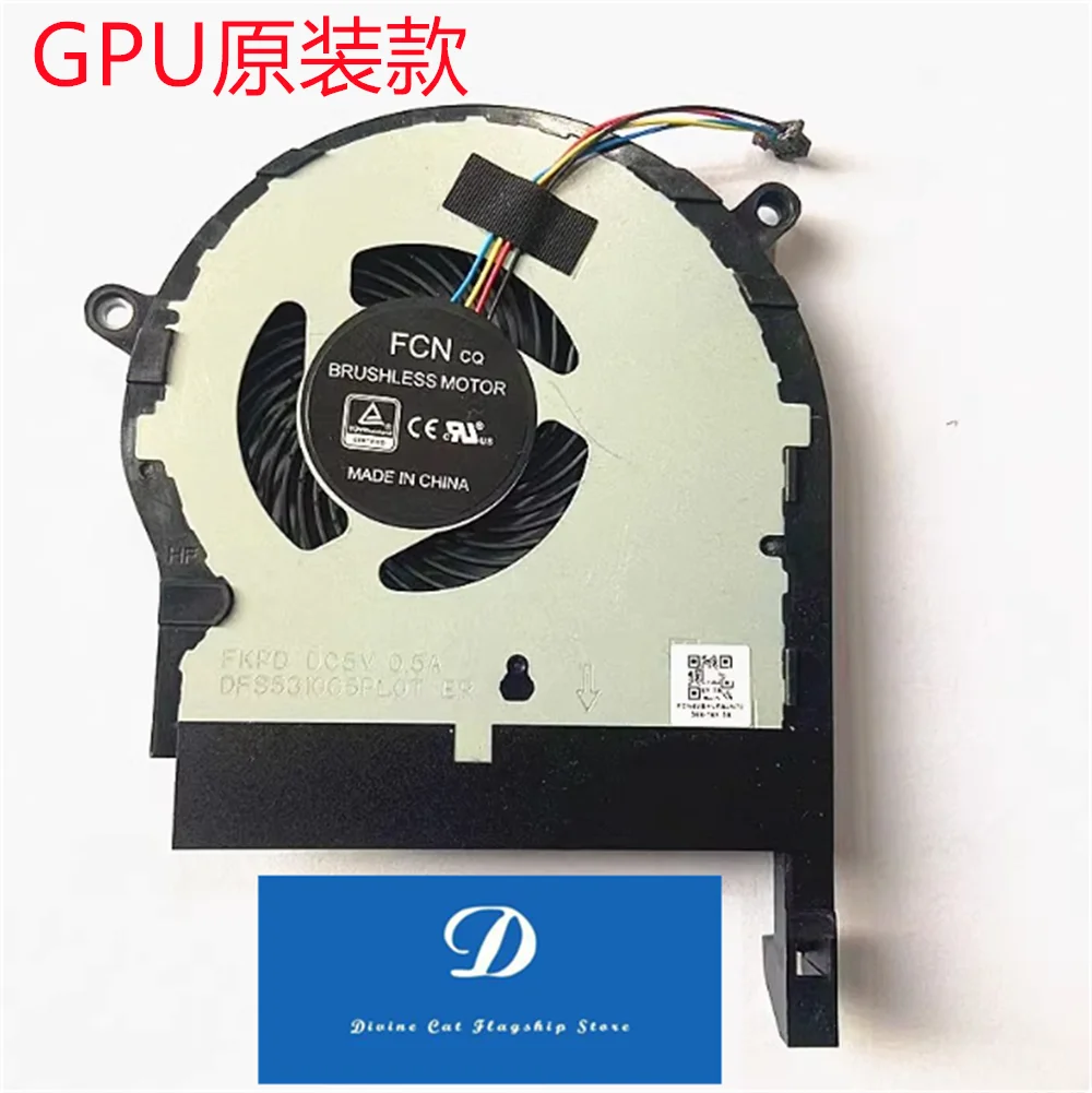 New FOR ASUS Flying Fortress 5th Generation FX80G FX504 FX80F FX80GE ZX80G F504GE Fan