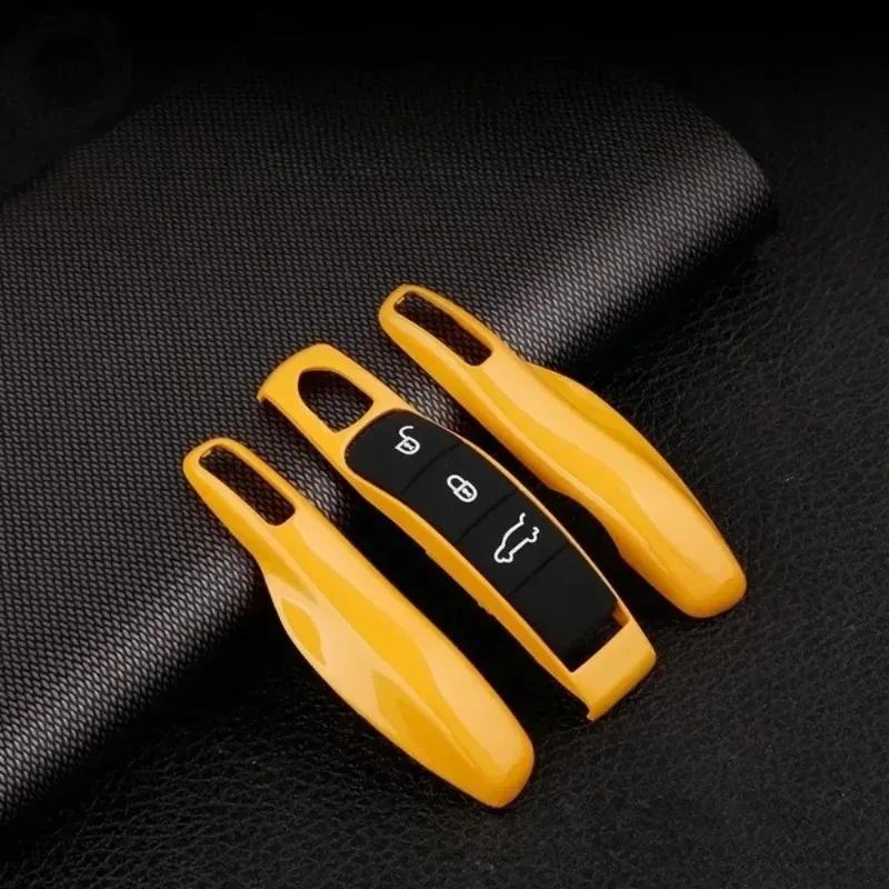 YHG Sarung Pelindung Remote Mobil untuk Panamera Macan Porsche Spyder Carrera Boxster Cayman Cayenne 911 970 991 981
