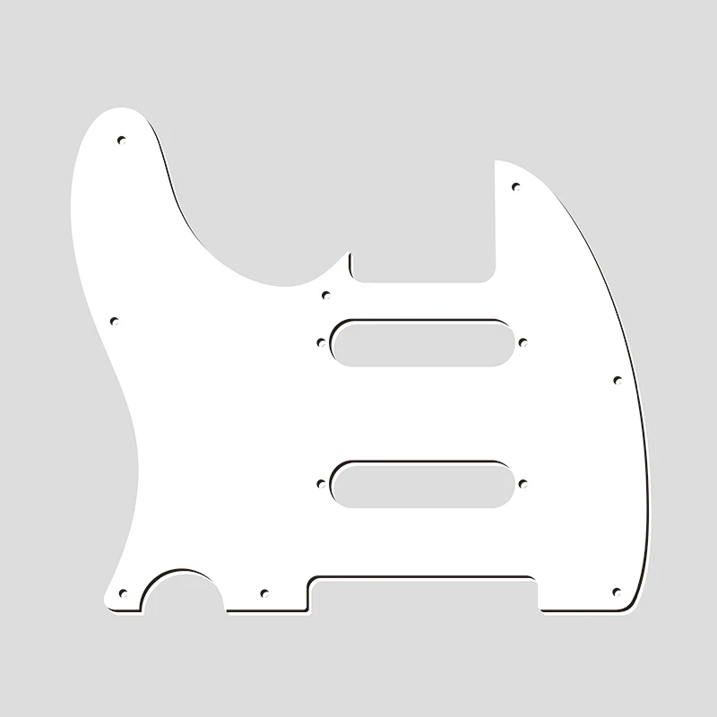 Pleroo Custom Guitar Parts For Left Handed US 62 Nashville 2 St Single Pickups Tele Telecaster Guitar Pickguard Scratch Plate