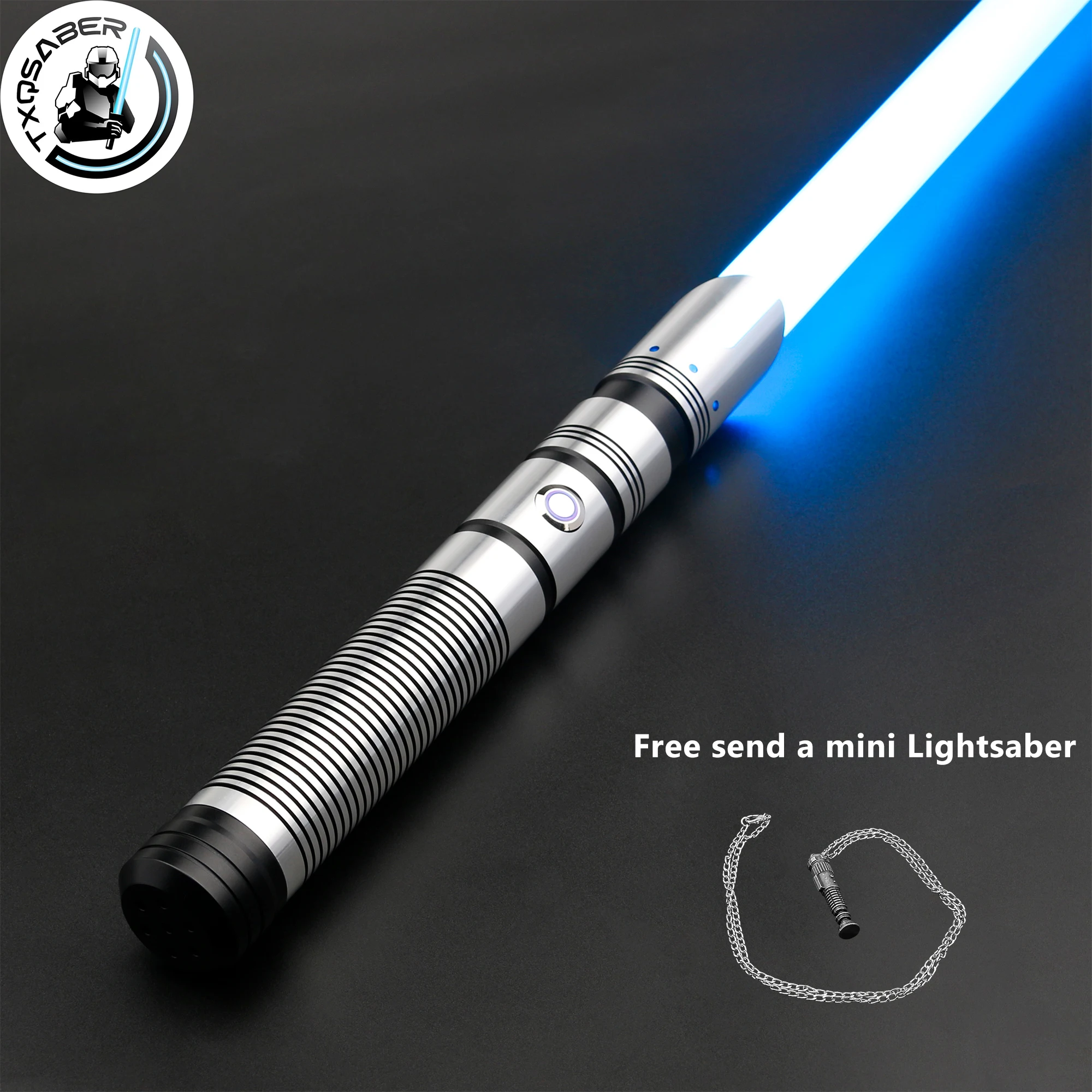 

TXQSABER Lightsaber Pixel SDRGB Laser Sword E30 Metal Handle Heavy Dueling12 Colors Changing Smooth Swing FOC Laser Sword Toys