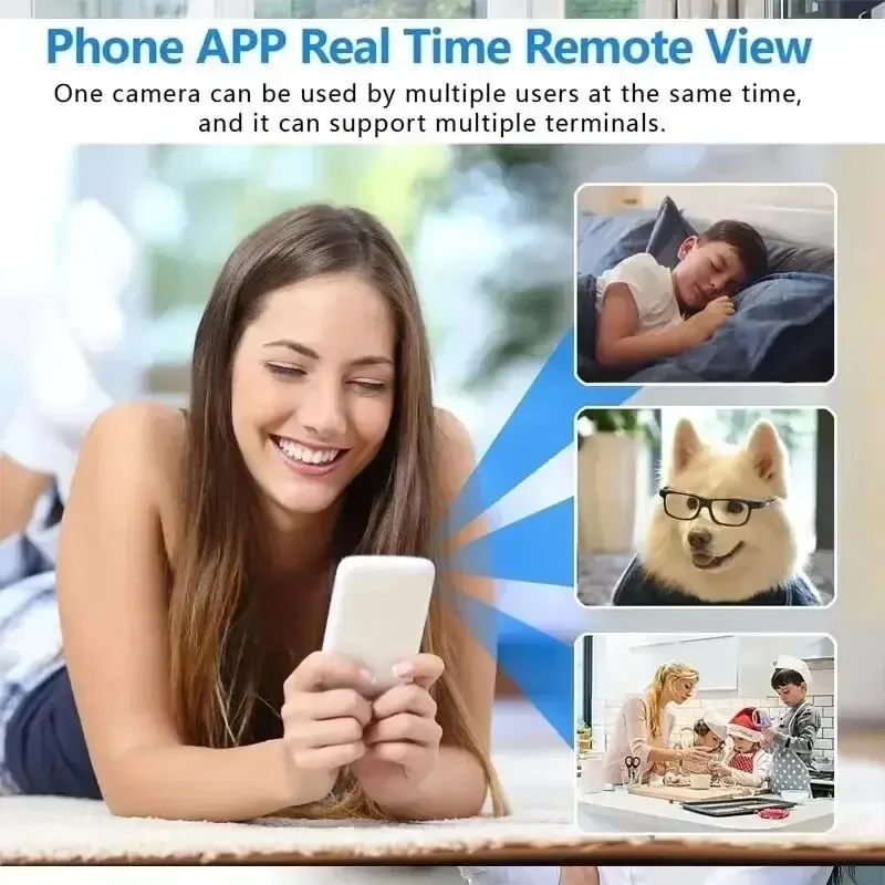 Nueva Cámara Inteligente WiFi X5 Mini 2026 con Visión Nocturna, Grabadora de Audio y Video para Seguridad en el Hogar