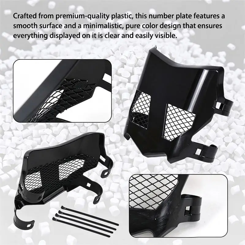 Modified Front Number Plate License Registration Plates Plastic Guard For Talaria Dirt Bike Motocross Electric E-Bike