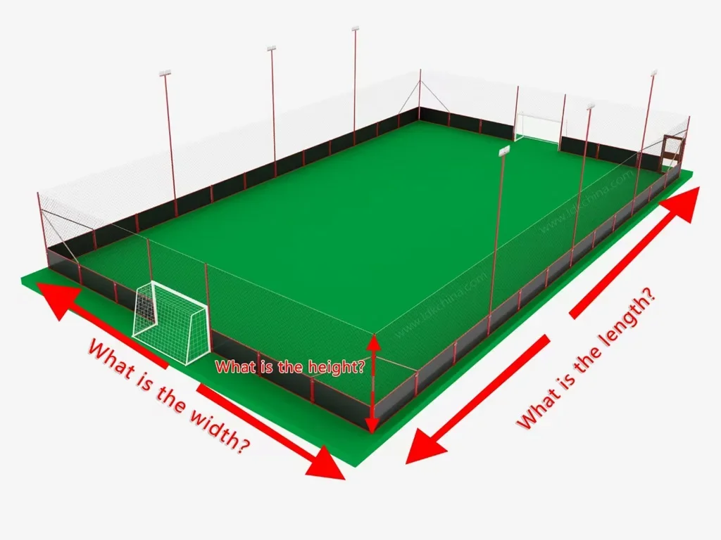 Professional soccer cage sport equipment panna cage