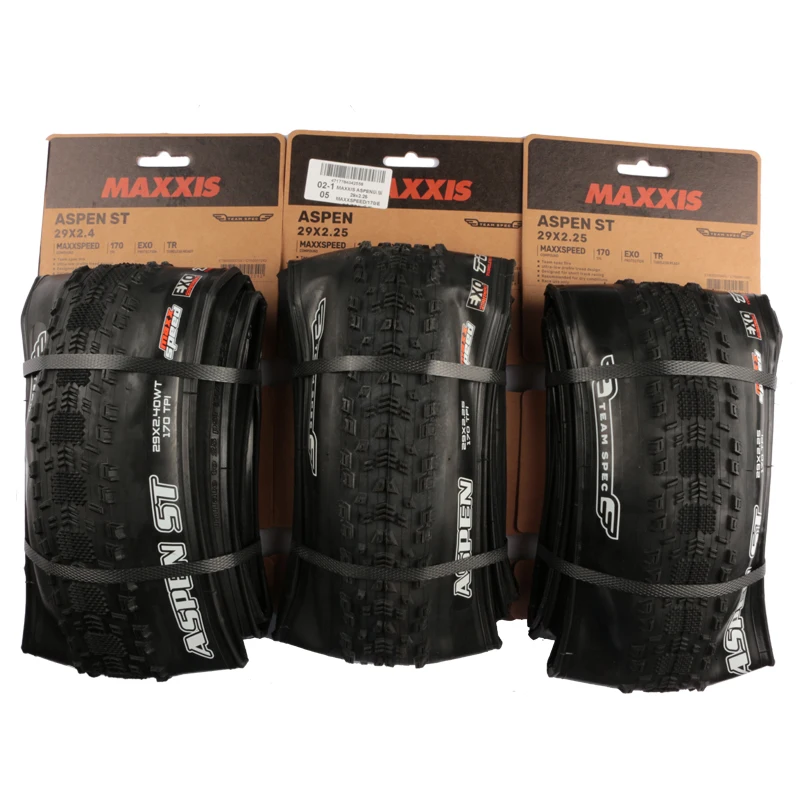 MAXXIS ASPEN ST Ultra-Low-Profile XC Reifen 29X2.25/2.4 32X2.4 MAXXSPEED EXO/TR 700X55C HYPR-X/EXO/TR für MTB Mountainbike – Detail 2