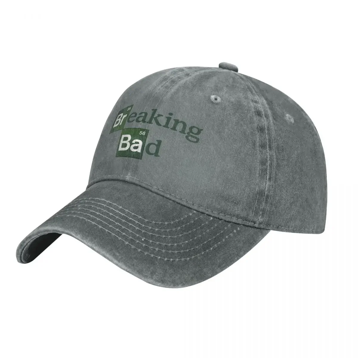 Vintage Breaking-Bad-Logo Baseball Cap Unisex Distressed Washed Sun Cap Outdoor Summer Caps Hat