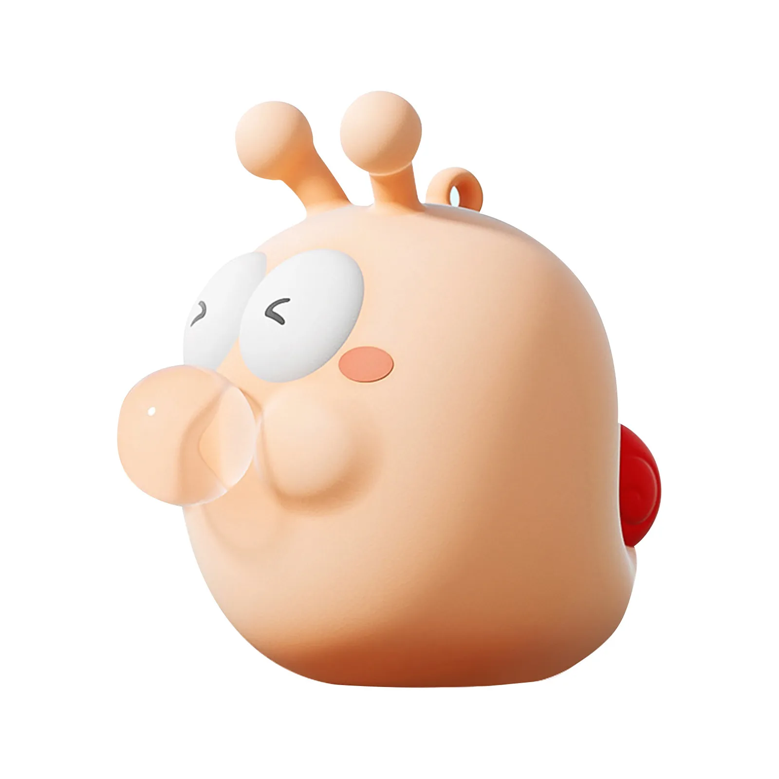 Urocze małe zwierzątka do ściskania, kreatywne, zabawne żabki dmuchające bąbelki, zabawki do ściskania łagodzące niepokój, wolno powracające zabawki.