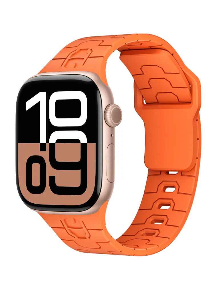 الأشرطة لساعة أبل 10 الفرقة 46 مللي متر 42 مللي متر الترا 2 49 مللي متر 45 مللي متر 44 مللي متر 41 40 مللي متر سيليكون الرياضة سوار كوريا iWatch سلسلة 9 8 7 6 SE