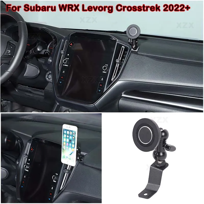 Phone Mount For Subaru WRX Levorg Crosstrek 2022+ Center Air Vent Right Side Car Mobile Phone Holder GPS Navigation Bracket