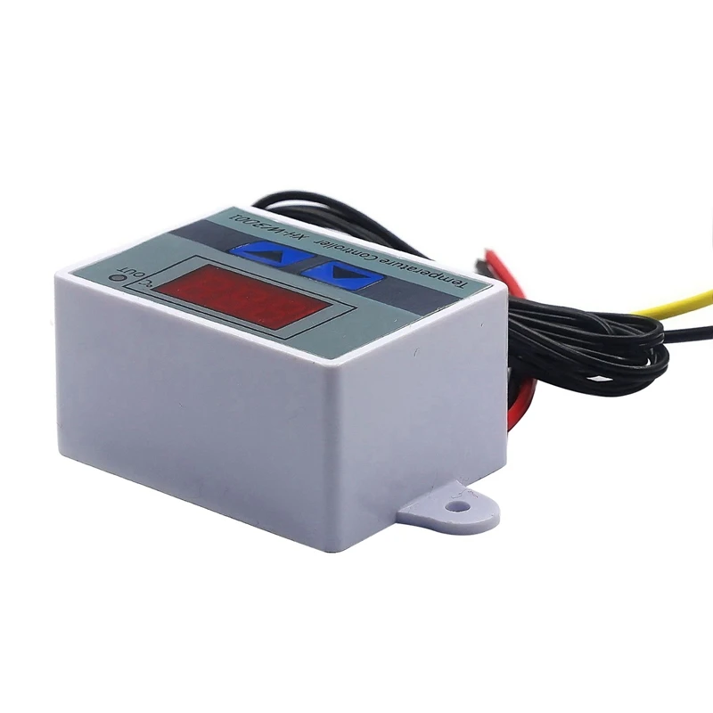 Controlador Digital Led de temperatura para incubadora, interruptor de calefacción, termostato, Sensor Ntc, 2 piezas, 110-220V CA
