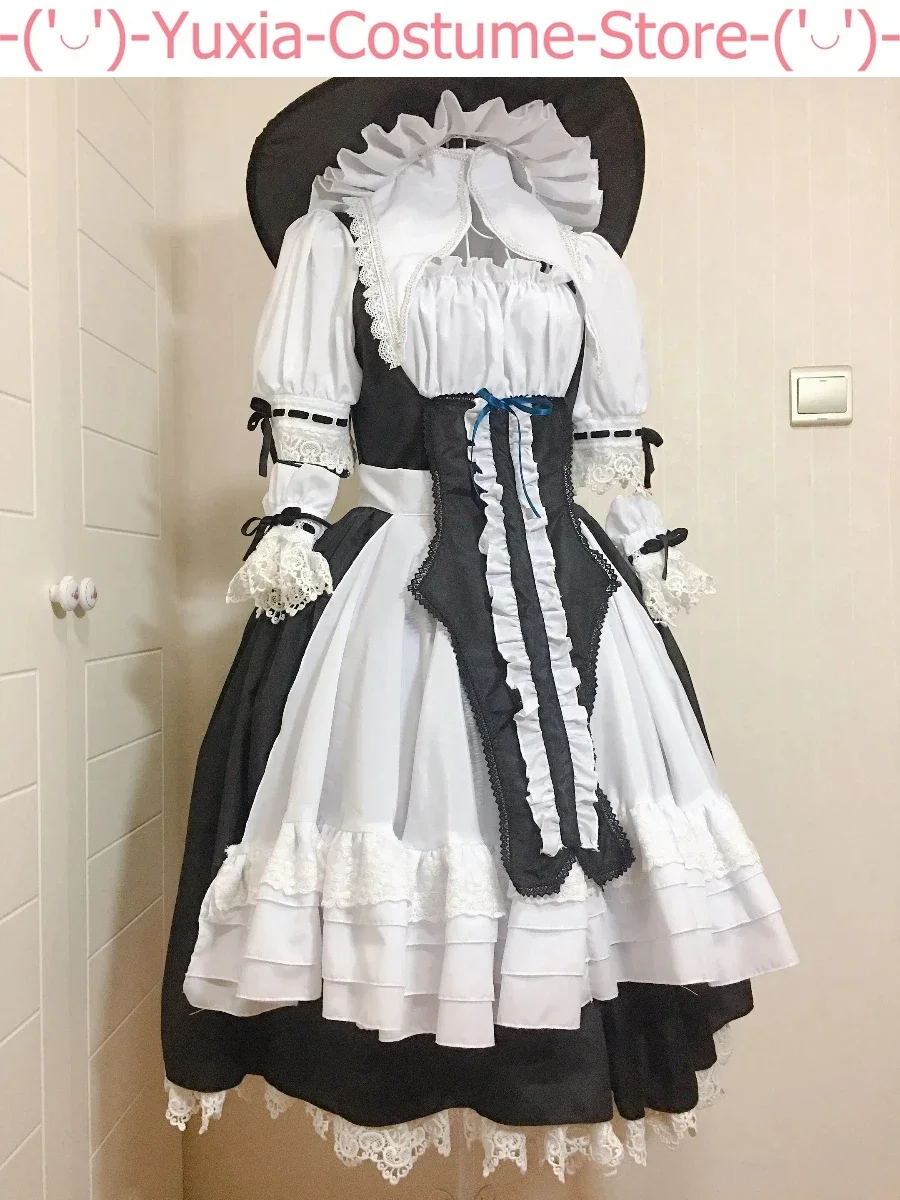 Touhou Project Kirisame Marisa Xianglin Hall Cosplay Costume Cos Game Anime Party Uniform Hallowen Play Role Clothes Clothing