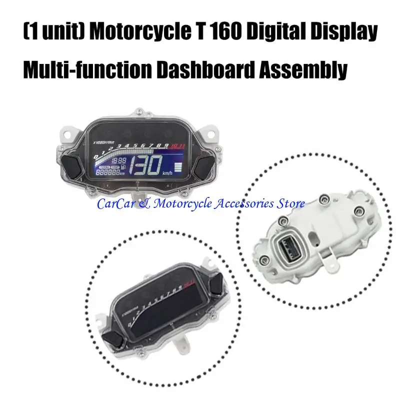 

G5AD The Motorcycle Digital Display Тахометр для 160 15-22 замены спидометра