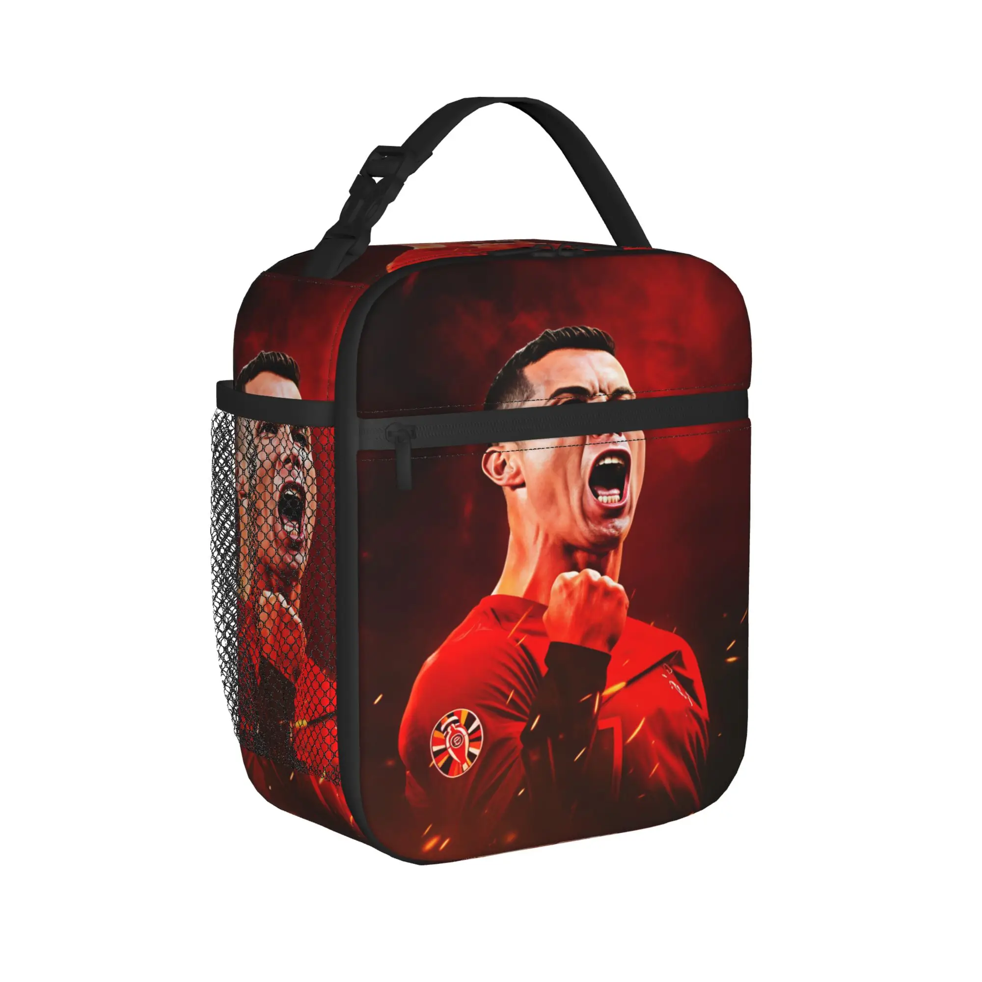 R-Ronaldos 2026 Lunch Bag  Portable Lunch Box Child Travel Graphic Design Cooler Bag Leisure Oxford Thermal Lunch Bags
